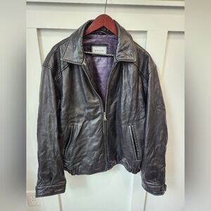 Hathaway vintage leather jacket